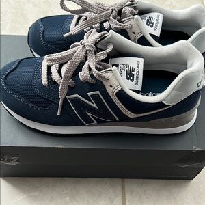 New Balance Womens Navy Sneakers